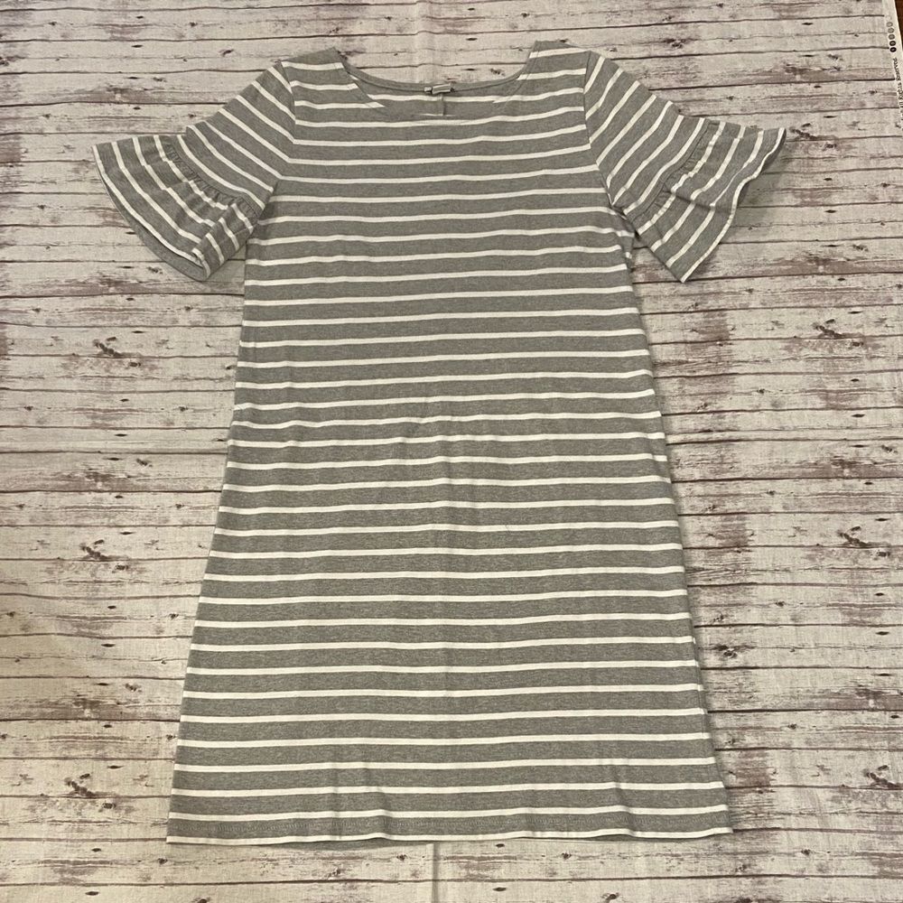 J.Crew Striped Shift Dress
